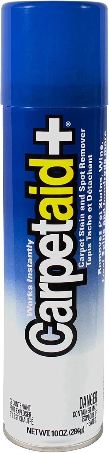 Carpet Aid Stain Remover, Upholstery Cleaner for Tough Stains, 10oz Recyclable Can