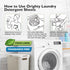 Orighty Laundry Detergent Sheets, 60 Count, Fresh Linen Scent, Eco-Friendly, 120 Loads
