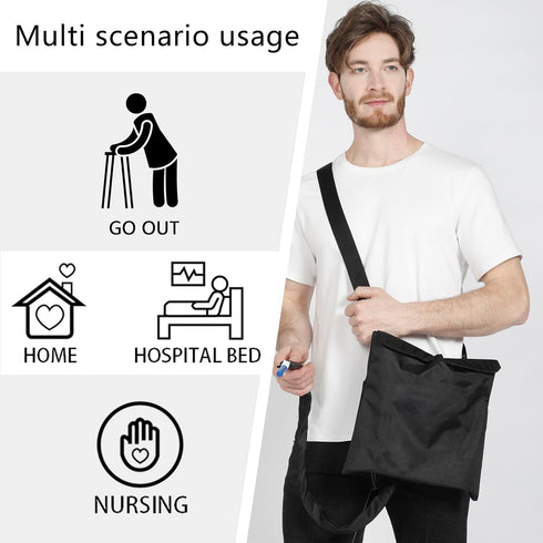 Urine Drainage Bag Holder,Catheter Bag Covers Catheter and Urostomy Travel Medical Supplies Bag with Storage Pockets