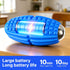 JALEBRO 4 Mini Massage Ball Speeds Vibrating Massage Roller Ball for Foot,Leg,Palm,Hand,Neck,Back,Trigger Point