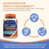 Doctor's Recipes Multi Collagen Peptides with Golden Turmeric - Collagen Supplements for Skin, Hair, Nail, 90 Caps
