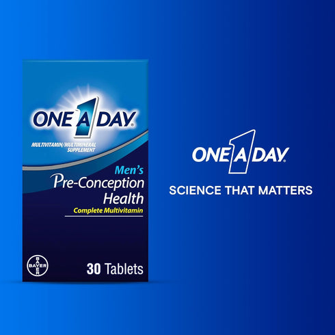 Lycopene,30 Count (Pack 2) A Day Men's Pre-Conception Health Multivitamin to Support Healthy Sperm,Supplement for Men