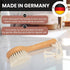 SHASH Since 1869 Hand Made in Germany - Sustainable Exfoliating Face Brush, Soft Goat Bristle for Glowing Complexion