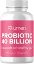 Probiotics 40 Billion CFU | Supports Digestion, Gut Health & Immune System with Digestive Enzymes - 60 Veggie Count