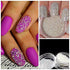 Nails Art Mini Rhinestones Beads AB Micro Ball Gems 3D Manicure Tips in Two Bottles with Tray