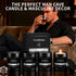 Set 4 Pack Set Mens Candle Manly Candles for Men, Soy Candles for Home Scented, Masculine Candle Gift - Includes