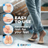 Metatarsal Pads Men Sleeves Inserts with Gel, 4-Pack Ball of Foot Cushions for Pain Relief