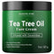 MAJESTIC PURE Tea Tree Oil Face Cream 8 Oz - Moisturizer for Dry Skin, Acne, and Scars