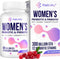 Vaginal Probiotics for Women - 300 Billion CFUs, 12 Strains with Prebiotic, Organic Cranberry Extract, 60 Capsules