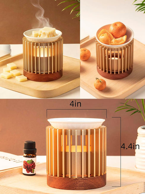 VanSuskein Tea Light Candle Holder, Essential Oil Burner, Wax Melt Burner, Tea Light Candle Holder Aroma Diffuser