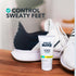 SweatBlock Clinical Strength Antiperspirant Lotion for Hands and Feet - 2 Pack for Excessive Sweating
