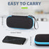 Hard Travel Case for TENS Unit and Electrode Pads, Portable Shockproof Waterproof Carrying Case for TENS Devices (Case