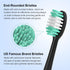 10 Pack Replacement Toothbrush Heads Compatible with AquaSonic Black Series for Electric Toothbrush