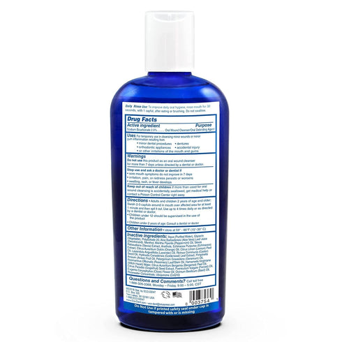 Eco-Dent Daily Rinse Ultimate Essential Mouth Care, Sparkling Clean Mint, 8 fl oz (237 ml)