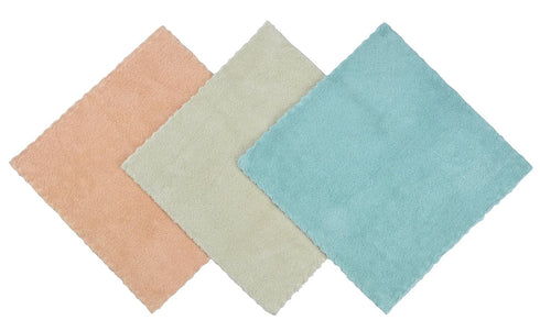 HOPESHINE Face Makeup Remover Cloths - Reusable Soft Wash Cloth for Sensitive Skin, 12 inch X 12 inch