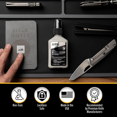 KNIFE PIVOT LUBE - Knife Shield, Corrosion Preventive Knife Cleaner, Food Safe Protectant for Preventing Rust
