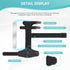 2 Finger Splint Adjustable Trigger Finger Support, Full Hand and Wrist Brace for Sprains, Arthritis (L/XL)