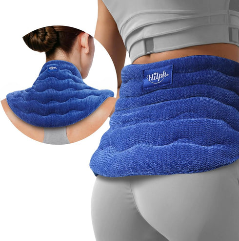 Hilph Heating Pad for Back Microwavable, Extra Large Microwave Heated Pack with