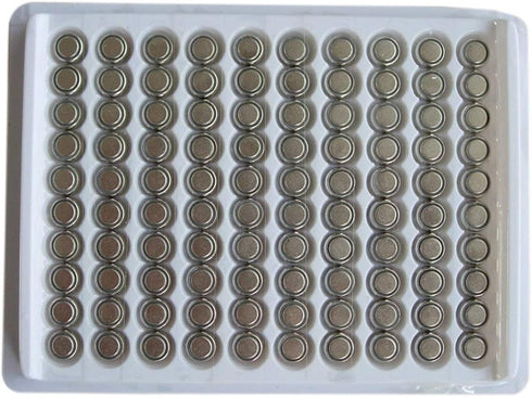 TRUSTYIWEN New 100 X Ag4 Lr626 377 Sr626Sw Button Cell Battery in Tray FBA