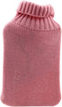 SKUZA 1 2000ml Hot Water Bottle, Winter PC Washable Removable Hot Water Bag Cover for Cold-Proof Hot Water Bottle Hand
