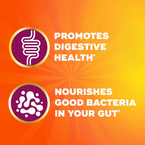 Metamucil Fiber Gummies for Adults - No Sugar Added Orange Flavor, 120 Count, 5g Prebiotic Fiber Blend
