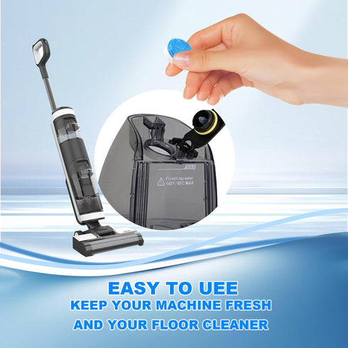 Floor Cleaning Tablets for Tineco Cleaning Solution, 72 Pack, Easy and Safe to Use
