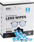 SPINGO Lens Wipes for Eyeglasses, Pre-moistened Individually Wrapped Lens Cleaner Wipes, Lens Cleaning