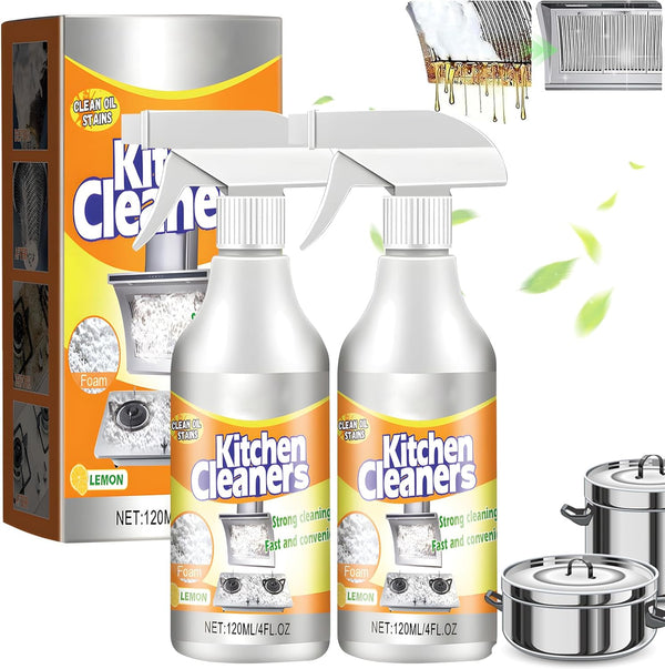 Holyarm Kitchen Foam Cleaner,Stubborn Stains Cleaner,Powerful Clean Kitchen Oil Stains,All Purpose Cleaner,For Range