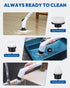 IPX7 7 2 Electric Spin Scrubber for Cleaning - Upgraded Cordless Cleaning Brush Scrubber - Waterproof Power Scrubber