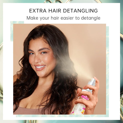 TYMO Heat Protectant Spray with Argan Oil, Lightweight Hair Protection for All Hair Types