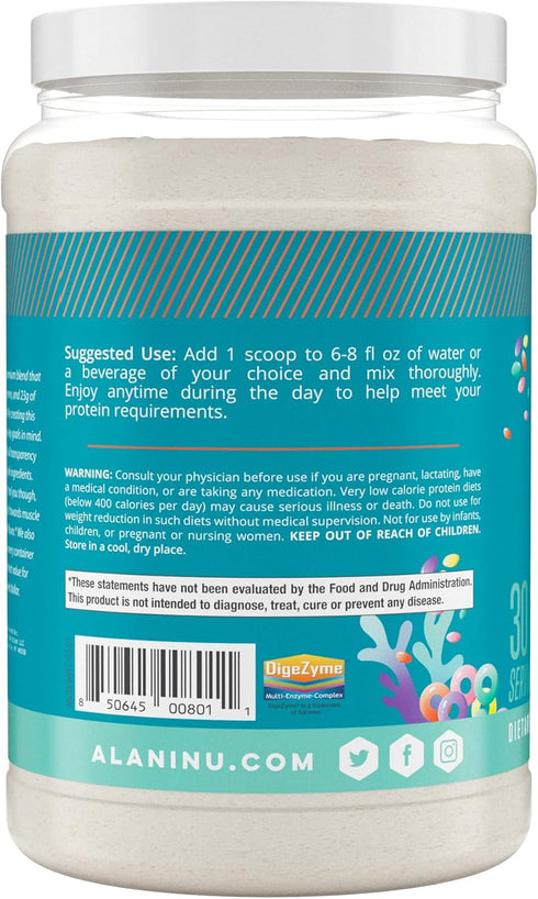 Alani Nu Whey Protein Powder - FRUITY CEREAL Flavor, 23g Protein, Low Sugar & Digestive Enzymes, Meal Replacement