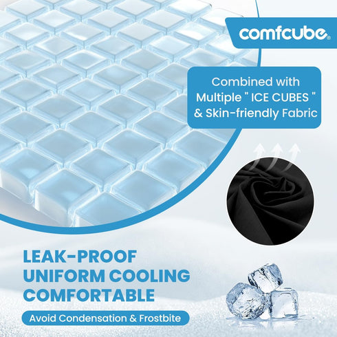Back Ice Pack for Lower Back Pain Relief, 2 Hours Long Lasting Cold Therapy Flexible Wrap for Back Injuries, Sciatica,