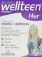 Wellteen Her - Nutritional Support for Teenagers and Young Women Ages 13-19, 30 Tablets