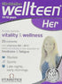 Wellteen Her - Nutritional Support for Teenagers and Young Women Ages 13-19, 30 Tablets