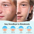 TKTK Hydrocolloid Acne Patches, Pimple Patches with Tea Tree & Calendula Oil - 4 Sizes Clear Stickers, Invisible for