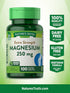 Magnesium Oxide 250 mg | 100 Caplets, Vegetarian, Non-GMO & Gluten Free Supplement by Nature's Truth