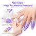 Makartt Nail Clips for Gel Polish Removal, 20 Pcs Plastic Reusable Finger and Toe Nail Soak Off Clips with Cuticle