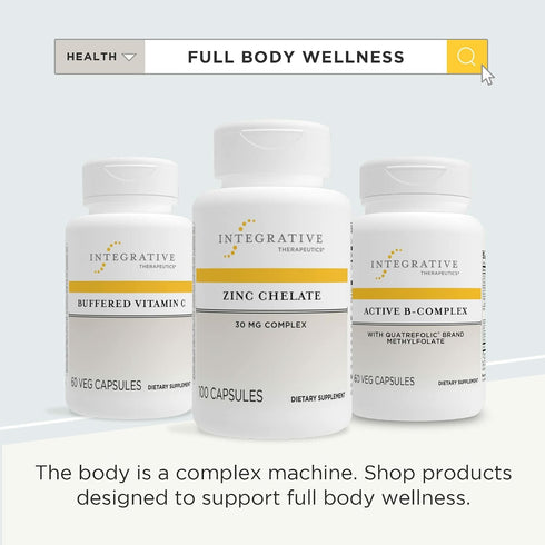 Immune 100 (100 Integrative Therapeutics Zinc Chelate - Antioxidant Support & Healthy Function* - Mineral Supplement
