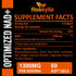 1300 MG Liposomal NAD+ Supplement, 120 Count, Highest Absorption for Aging Defense & Longevity