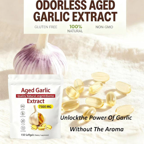 OYB 7500mg (150) Aged Garlic Extract - Odorless