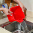 6 Sets 3 Quart Cleaning Bucket with Microfiber Cloths, Small Sanitizing Square Bucket for Household, Restaurant, Office