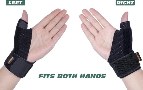 THX4COPPER Compression Splint - Reversible Thumb Wrist Stabilizer for BlackBerry Thumb, Hand Pain Relief, Comfortable