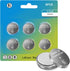 TEMIBATT cr2032 Batteries 6 Pack Button Lir2032 Battery,2032 Battery for Apple AirTag