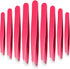 Mudder 12 Pcs Eyebrow Tweezers Set, Stainless Steel Slanted Tip Tweezers in Bulk for Men and Women, Rose Red