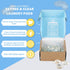 Free And Clear Eco Friendly Laundry Detergent Pods, 32 Pacs, Powerful Stain and Odor Removal, Biodegradable