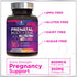 Women's Prenatal Multivitamin with Folic Acid + DHA, 240 Softgels for Fetal Support, Non-GMO