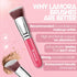 LAMORA Foundation Brush for Liquid Makeup - Kabuki Face Brush for Cream, Powder, Blush, Concealer