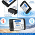 Mihobatt 5-Pack 2CR5 6V 1650mAh 2CR5M 5032LC DL245 EL2CR5 KL2CR5 RL2CR5 Battery, with PTC Protection Replacement