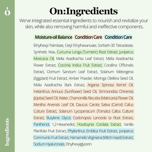 ONGREDIENTS Heartleaf Makeup Melting Cleansing Balm with Jojoba Oil, Vegan Deep Cleanser, 3.04 Fl Oz