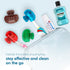 Nincha -Pack 6 Snap-on Toothbrush Head Cover for Manual and Powered Toothbrush - Multiple Colors
